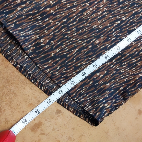 Banana Republic Brown and Black Dolman Sleeve top size S - Picture 4 of 11